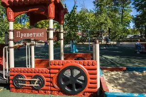 Парк имени Ивана Семыкина в станице Тбилисской &copy;&nbsp;Фото Евгения Мельченко, Юга.ру