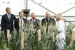 Владимир Путин на Всероссийском форуме сельхозпроизводителей &copy;&nbsp;Фото Юга.ру