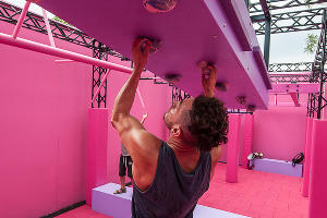 Спортивное пространство в парке «Краснодар»  © Фото Елены Синеок, Юга.ру