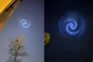  &copy;&nbsp;Коллаж из скриншотов фото из телеграм-канала &laquo;Погода от шефа. Михаил Леус&raquo;