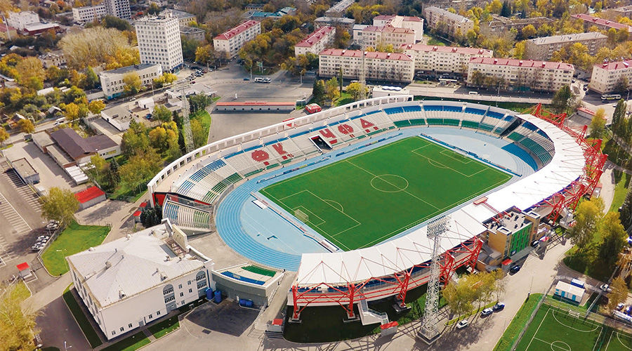Стадион «Нефтяник», г. Уфа © Фото МУП «ИСК г. Уфы», iskufa.ru