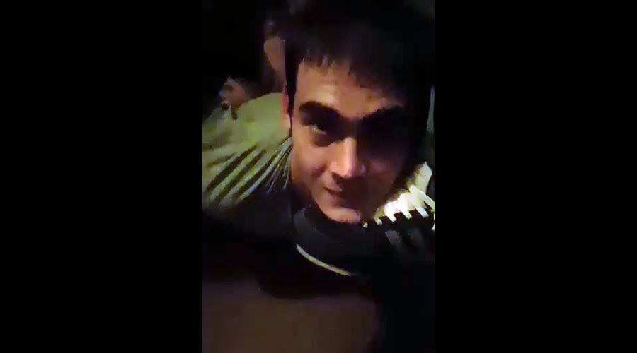 Задержание Дмитрия Карачкина © Скриншот с оперативного видео