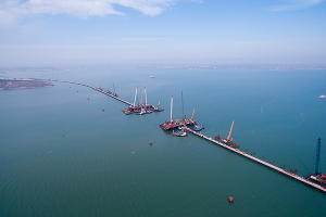 Строительство Крымского моста © Фото Виталия Тимкива, Юга.ру