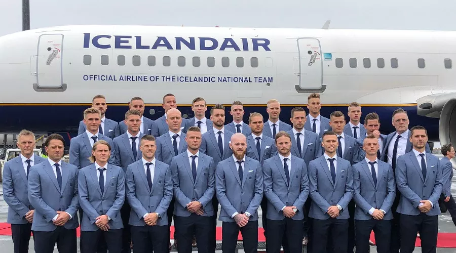 Сборная Исландии по футболу &copy;&nbsp;Фото со страницы twitter.com/footballiceland