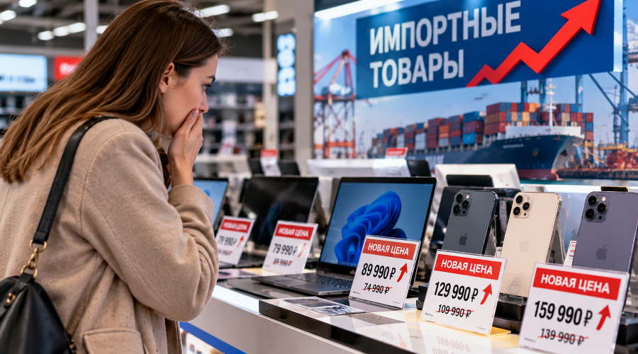 импортные товары &copy;&nbsp;Изображение сгенерировано нейросетью chatgpt