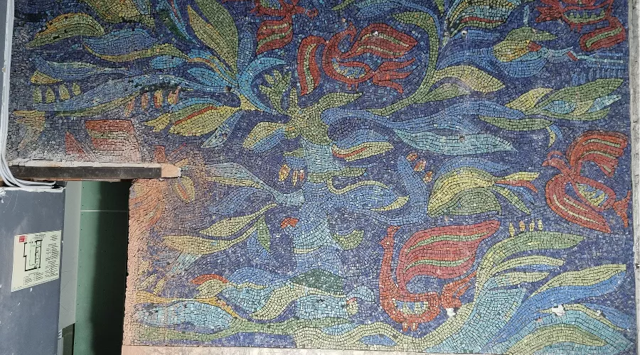 Фотография мозаики Николая Туркова 1978 года &copy;&nbsp;Фото предоставлено Алексеем Угольниковым