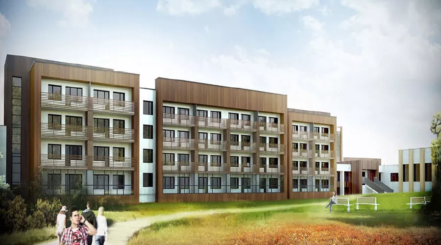 База размещения команды — участницы ЧМ-2018 в Ватутинках &copy;&nbsp;Фото с сайта dfb.de