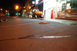 Дезинфекция общественных пространств в Краснодаре &copy;&nbsp;Фото Дмитрия Леснова, Юга.ру