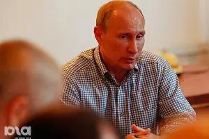 Владимир Путин на совещании в Крымске &copy;&nbsp;Влад Александров. ЮГА.ру