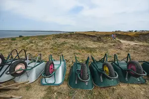 Раскопки в Фанагории. Уцелевшая гробница позднеантичной эпохи &copy;&nbsp;Фото Елены Синеок, Юга.ру