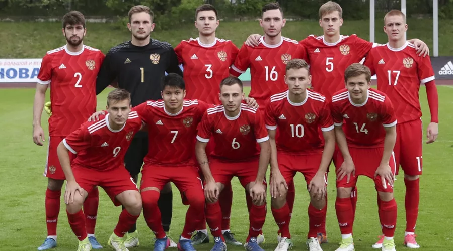 Молодежная сборная России по футболу &copy;&nbsp;Фото с официального сайта РФС, rfs.ru