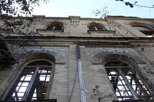 Сгоревшее здание на улице Гимназической, 72 в Краснодаре © Фото пресс-службы администрации Краснодара