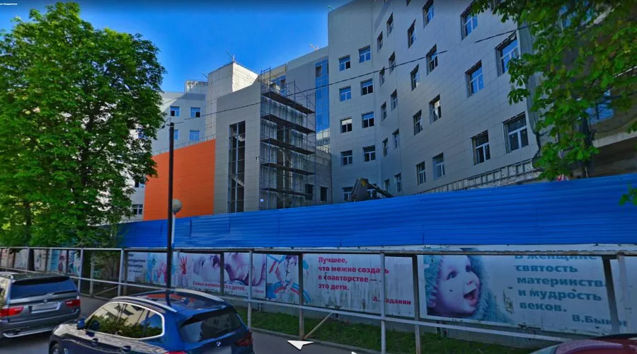 Детская краевая больница &copy;&nbsp;Скриншот yandex.ru/maps 2021 года