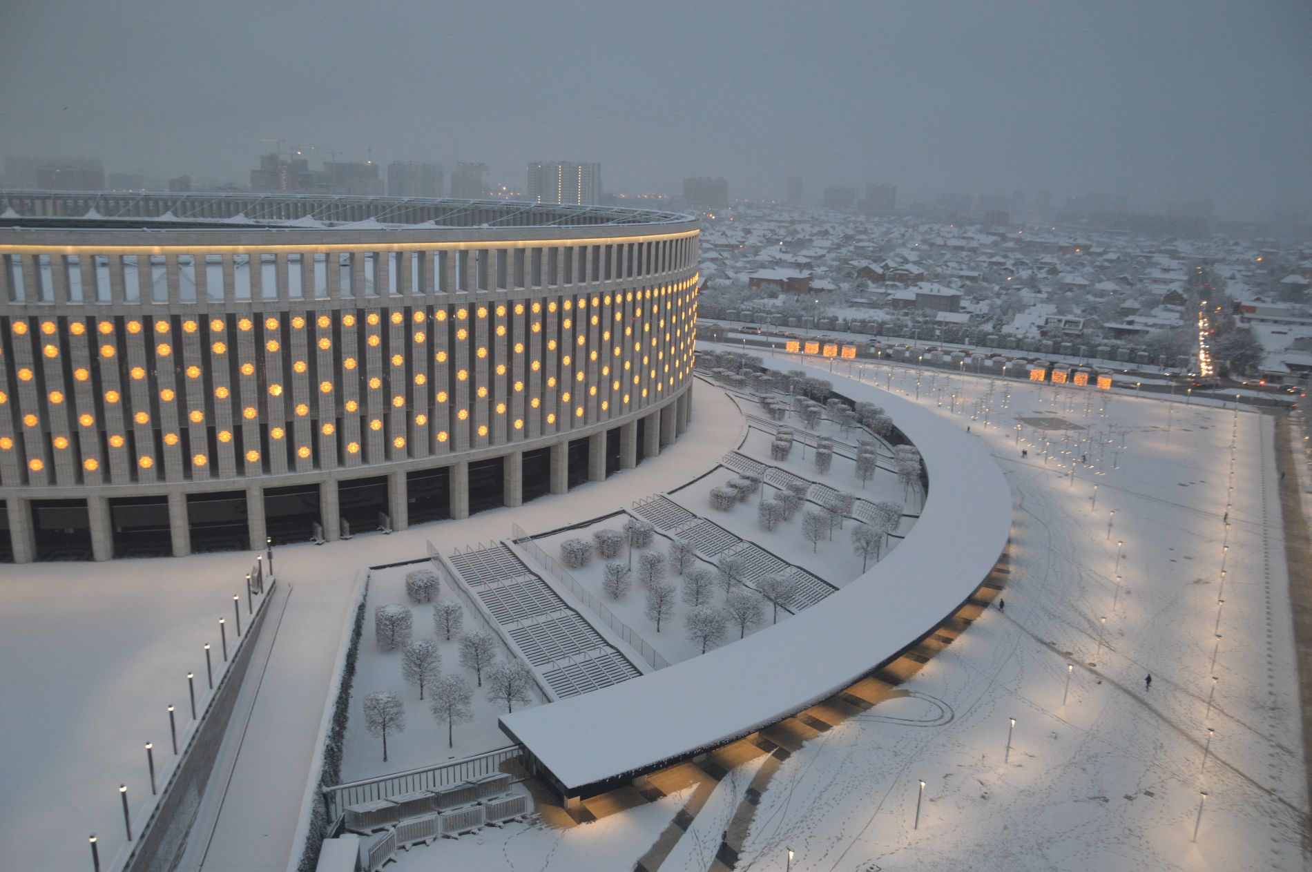 Парк Галицкого Вечером Фото