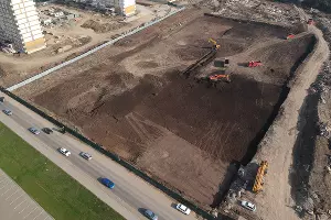 Cтройка нового стадиона ФК «Краснодар» &copy;&nbsp;Фото Евгения Таранжина