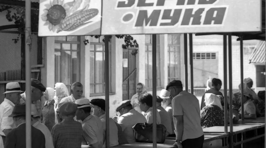 Пустые прилавки на Сенном рынке, Краснодар &copy;&nbsp;Фото Ивана Журавлева