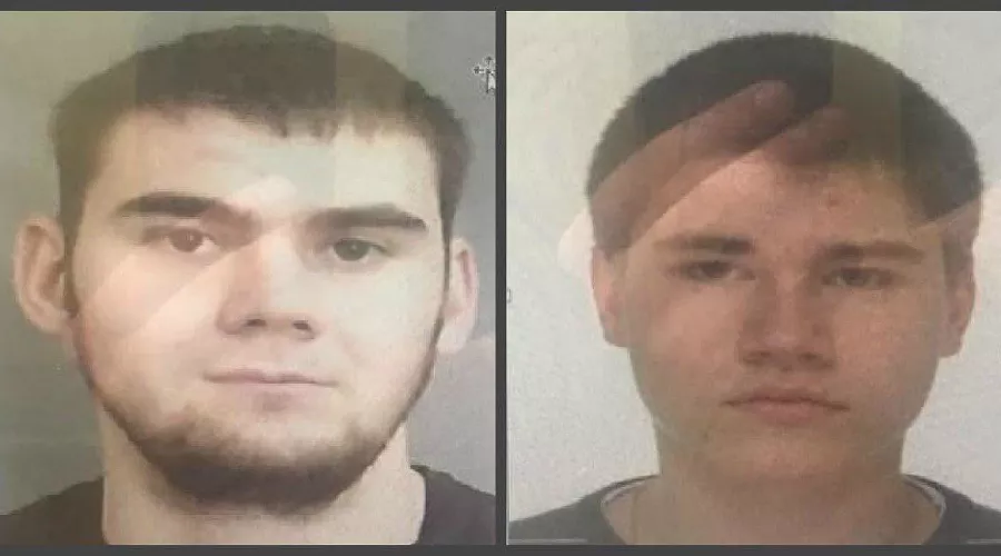 Дмитрий Карачкин и Никита Медведев  &copy;&nbsp;Фото пресс-службы УМВД РФ по Краснодару