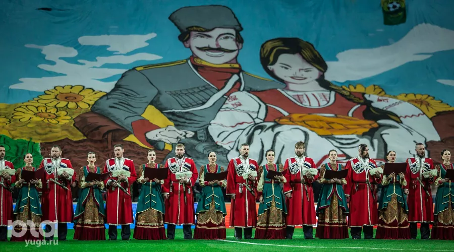 Открытие обновленного стадиона «Фишт» в Сочи &copy;&nbsp;Фото Евгения Резника, Юга.ру