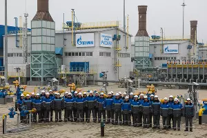 Торжественное открытие газопровода «Турецкий поток» на компрессорной станции «Русская» &copy;&nbsp;Фото Елены Синеок, Юга.ру