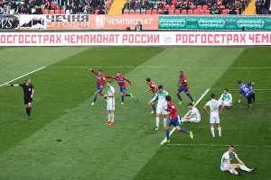Матч чемпионата России «Терек» — ЦСКА &copy;&nbsp;Фото пресс-службы ПФК ЦСКА