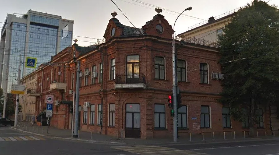 Дом на улице Мира, 41 в Краснодаре &copy;&nbsp;Скриншот страницы сайта www.google.ru/maps