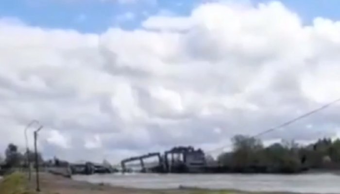 На Федоровском гидроузле полностью обрушилась плотина