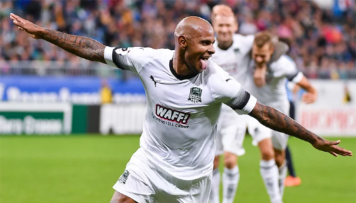 Ари, матч «Крылья Советов» — «Краснодар», Самара, 24 сентября 2018 года &copy;&nbsp;Фото пресс-службы ФК &laquo;Краснодар&raquo;