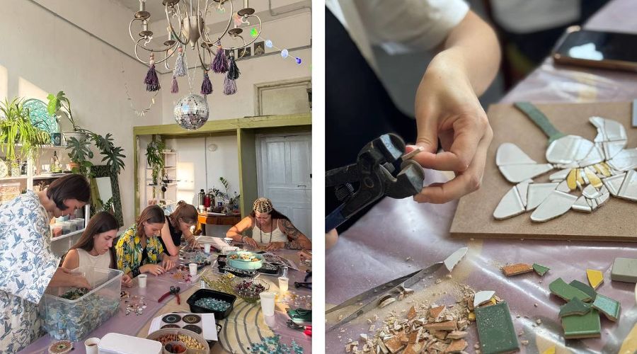  © Коллаж из скриншотов фото из телеграм-канала «Мозаика с Софи»