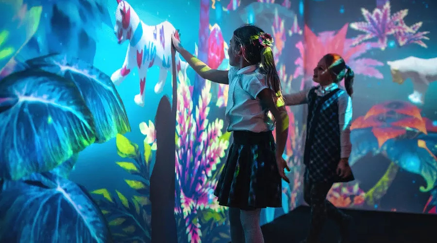 Мультимедийная «Галерея иллюзий» в «Сочи Парке» &copy;&nbsp;Фото пресс-службы &laquo;Сочи Парка&raquo;