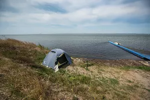 Раскопки в Фанагории. Уцелевшая гробница позднеантичной эпохи &copy;&nbsp;Фото Елены Синеок, Юга.ру