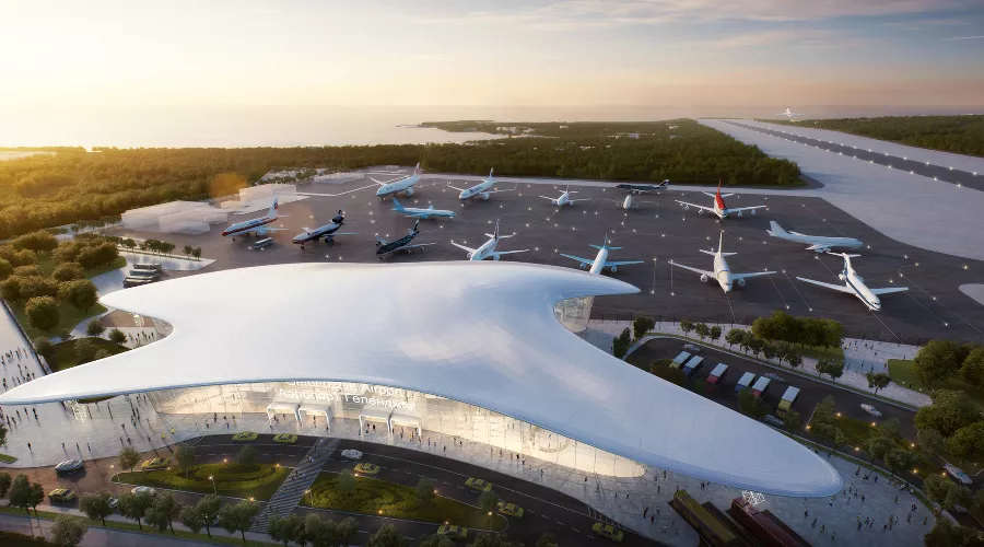 Проект аэропорта Геленджика &copy;&nbsp;Фото пресс-службы аэропорта Геленджика