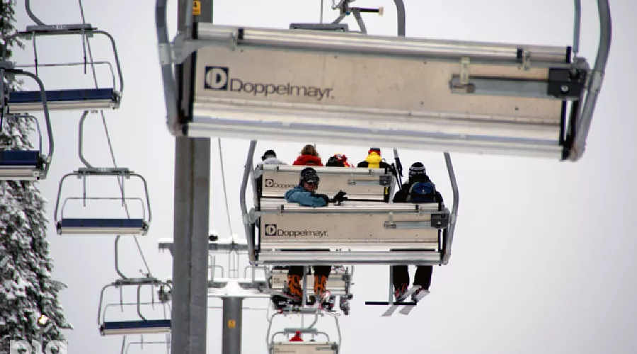 Канатная дорога на Красной поляне &copy;&nbsp;Евгений Руденко. ЮГА.ру