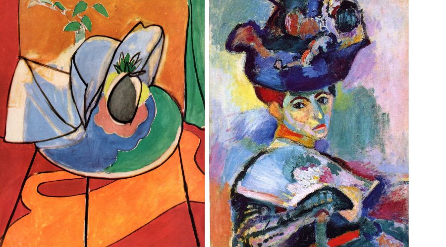  © Коллаж из скриншотов фото произведений Анри Матисса, изображения предоставил Краснодарский художественный музей имени Коваленко