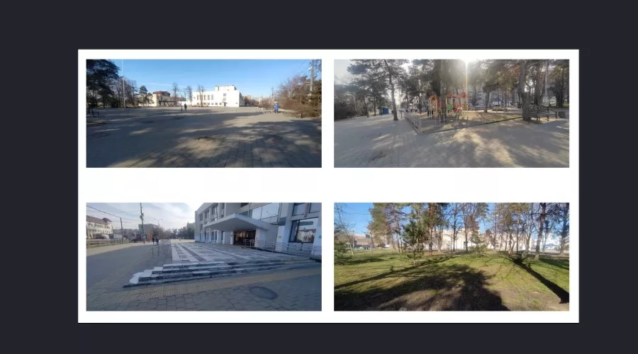 Нынешнее состояние сквера Гатова &copy;&nbsp;Скриншот страницы с сайта Госуслуг