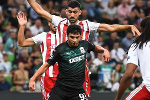 Матч «Краснодар» — «Олимпиакос», Краснодар, 27 августа 2019 года &copy;&nbsp;Фото Елены Синеок, Юга.ру