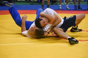 Всероссийский турнир по греко-римской борьбе на призы Игоря Иванова в Краснодаре &copy;&nbsp;Елена Синеок, ЮГА.ру