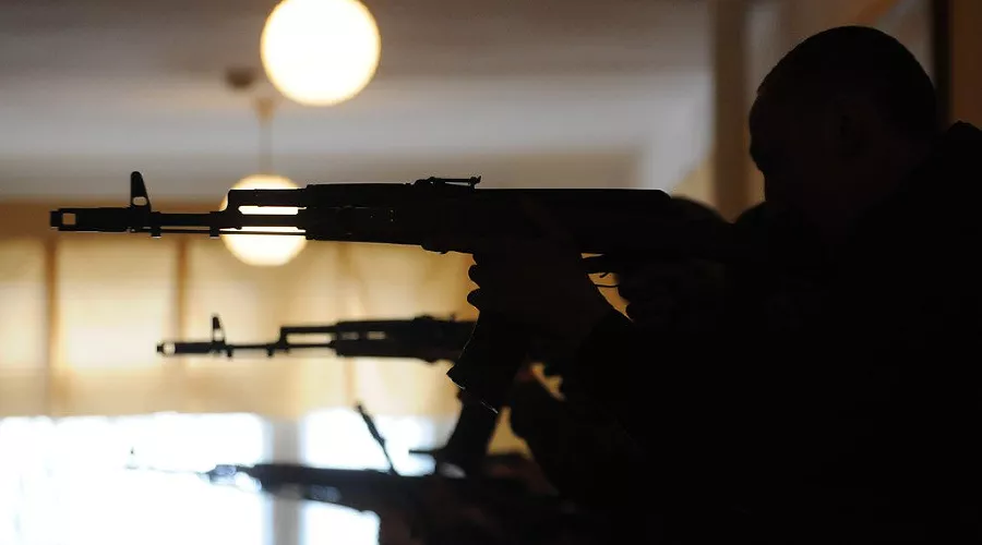 Военная часть спецназначения  &copy;&nbsp;Елена Синеок. ЮГА.ру