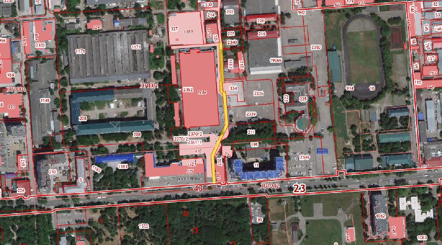 Схема переданного кадастрового участка площадью 1864 кв. метров &copy;&nbsp;Скриншот сайта pkk.rosreestr.ru