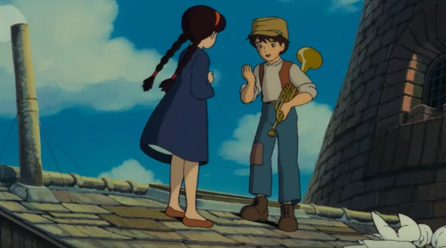 Кадр из трейлера к аниме «Небесный замок Лапута» &copy;&nbsp;Скриншот видео с Rutube-канала &laquo;ФАРТОВЫЙ - TLT&raquo;