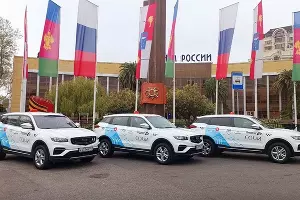 Официальная раскраска сочинских такси, утвержденная в апреле 2025-го &copy;&nbsp;Скриншот публикации на сайте мэрии Сочи, Sochi.ru