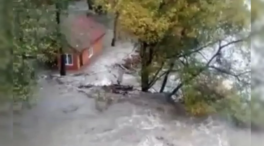 ЧС в Майкопе &copy;&nbsp;Фото со страницы instagram.com/sov.a_online