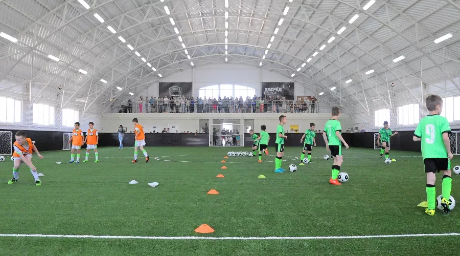 Академия ФК «Краснодар» открыла футбольный манеж на улице Покрышкина &copy;&nbsp;Фото с официального сайта ФК &laquo;Краснодар&raquo;, fckrasnodar.ru