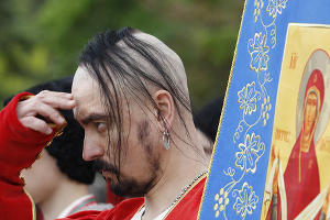 Парад казаков в Краснодаре © Эдуард Корниенко, ЮГА.ру