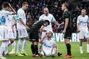 Матч &laquo;Краснодар&raquo; — &laquo;Зенит&raquo;, Краснодар, 20 апреля 2019 года &copy;&nbsp;Фото Елены Синеок, Юга.ру