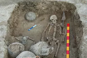 Полевые исследования Краснодарской археологической экспедиции НИИ археологии КубГУ &copy;&nbsp;Фото с сайта КубГУ, kubsu.ru