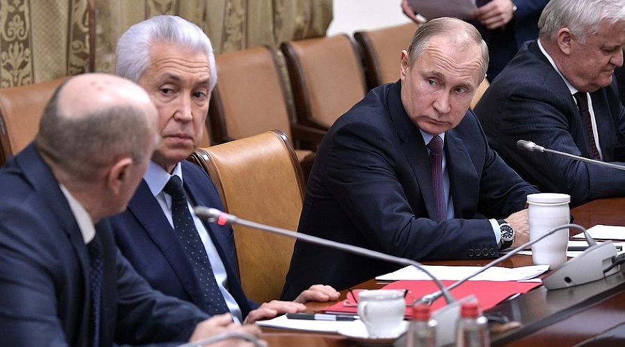 Владимир Путин в Дагестане © Фото пресс-службы Кремля