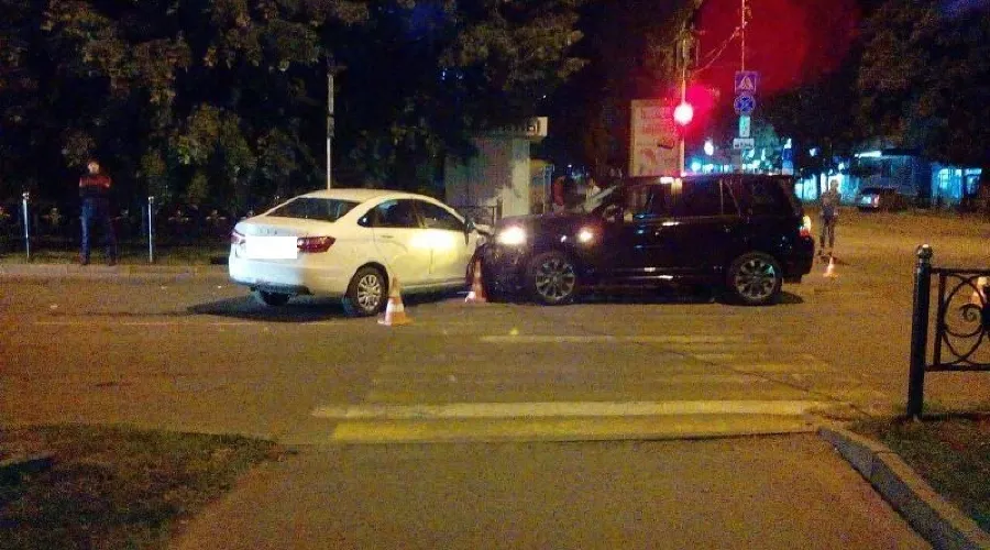 Место происшествия &copy;&nbsp;Фото ОПБДД УГИБДД по Ставропольскому краю