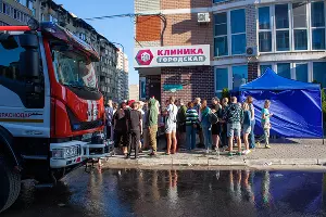 В Краснодаре в ночном пожаре в многоэтажке сгорело 64 квартиры &copy;&nbsp;Фото Дмитрия Пославского, Юга.ру