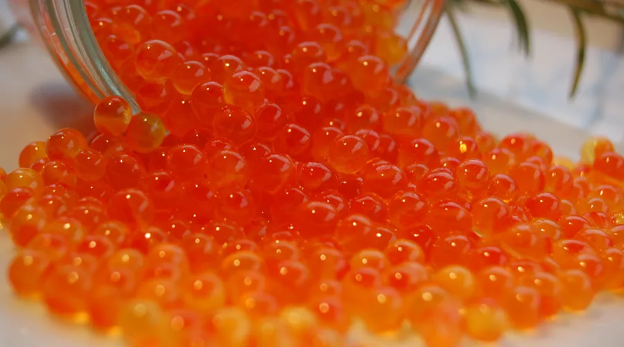 Красная икра &copy;&nbsp;Фото с сайта commons.wikimedia.org