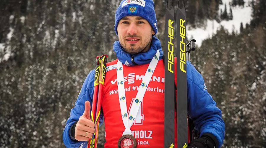 Антон Шипулин &copy;&nbsp;Фото из группы vk.com/russianbiathlon